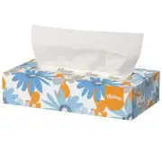 Kleenex 21606BX White Facial Tissue, 2-Ply, White, Pop-Up Box (Box of 125 Tis...