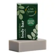 A Bit Hippy Body Bar - Cleansing Hemp & Olive Clay | Flora & Fauna AU