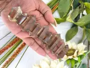 Smoky quartz double terminated point - mini smoky quartz dt - premium smoky