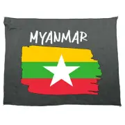 Myanmar Country Flag Nationality - Gym Sports Towel