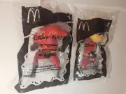 Disney Pixar Incredibles McDonald's Happy Meal Toys 2005 Mr Incredible & Dash