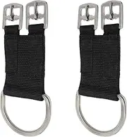 CHALLENGER Horse Set of 2 Nylon Western English 1" Dual Buckle Girth Converter 403GC01