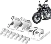 Motorcycle Risers, Aluminum Alloy 22mm Handlebar Clamp Risers, Motorcycle Handlebar Riser, Motocross Heightening Clamp Mount, Motorcycle Accessories