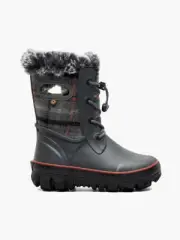 Bogs Arcata II Cozy Plaid Kid's Winter Boots