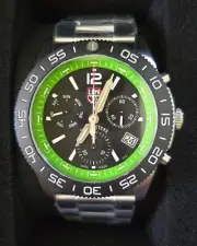 Luminox Pacific Diver Sapphire XS.3157.NF.M Black Dial Chronograph Men's Watch