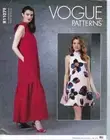 Vogue Sewing Pattern 1802, Dress with Variations, Size 4 - 26, New