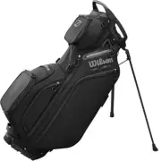 Wilson Staff 2025 Talus 14-Way Large Stand Bag / Carry Golf Bag - BLACK
