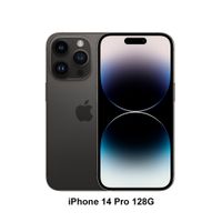 (1+1超值組)Apple iPhone 14 Pro (128G)-太空黑色+Apple iPhone 14 (256G)-午夜色