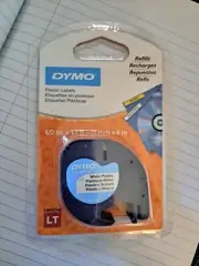 Compatible Dymo Label Maker Refill 1/2"x13' for LetraTag Refill #91331 NEWinPKG