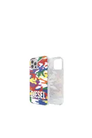 [Diesel] Diesel - Clear case Pride for iPhone 12 / 12 Pro - Cases - Unisex - Multicolor Multicolor