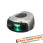 Attwood NV2012SSG-7 Light Armor SS Deck Mount Starboard Side LED Light