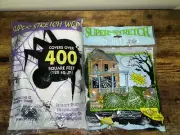 Spider Web Super Stretch 2 Packs 600Square Feet Total Halloween Decoration Prop