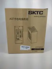 Mini-ITX Computer Case Black Gaming Small Form Factor Tower Micro SFX With Riser