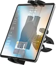 Tablet Boat Mount Holder for 4.7"-13" Phone & iPad - Marine Rail Tablet Mount, Boat Helm Tablet Holder with 360° Rotation, Compatible with iPad Pro/Air/Mini, Galaxy Tabs, iPhone, Tablets