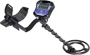 Metal Detectors, 10 Inch Underground Metal Detector Waterproof Gold Silver Jewelry Digr Finders for Beach/Gold Hunting
