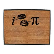 Be Rational Get Real - Funny Novelty Doormat Man Cave Floor mat