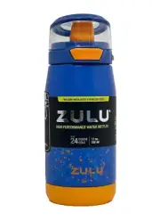 Zulu Kids Flex 12oz Stainless Steel Insulated Water Bottle with Silicone Spout