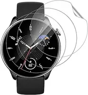 [3 Pack] Hydrogel Screen Protector for Amazfit GTR Mini, Electro-weideworld Anti-Scratch High Definition Soft Screen Protector for Amazfit GTR Mini