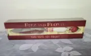Fitz & Floyd YOU MELT MY HEART Valentine Ceramic Handled CAKE SERVER 11.5" NEW