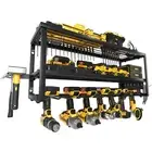 Heavy Duty Power Tool Organizer Wall Mount, Storage Rack for Garage Organizat...