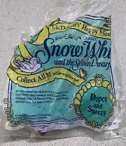 McDonald's 1992 Happy Meal "Snow White and the Seven Dwarfs" Dopey and Sneezy