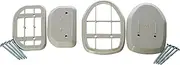 Dreambaby Retractable Baby Gate Spacers - Suitable with Baseboard Thickness .50" to .75" - Beige - Model L821