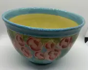 NEW - AMBIANCE - Fleur Bleue by NANETTE VACHER - Salad Bowl - #26005