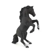 [Papo France] Papo Black Reared Up Horse Figurine