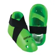 Century Martial Arts Sparring Boots Neon Green Size 9/10 New Karate Tae Kwon Do
