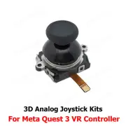 New For Meta Oculus Quest 3 VR Controller 3D Analog Joystick Kits Repair Parts