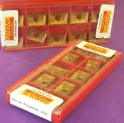 10pc SANDVIK R215.44-15 T3 04M - WL Carbide Milling Inserts 4030Machinist