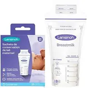 Lansinoh 99204 - Breast Milk Bags, Pack of 25