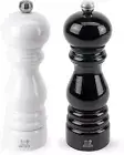 Peugeot Paris Paper Mill Salt and Pepper Mill Set, Black/White, 810160