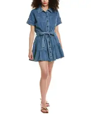 Colette Rose Denim Shirtdress