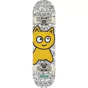 Meow Skateboards Sticker Pile Complete Skateboard - 8" x 32"