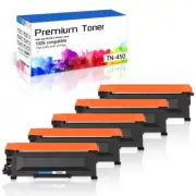 5PK TN450 Toner Cartridge for Brother DCP-7055 HL-2275DW 2280DW MFC-7362N 7460DN