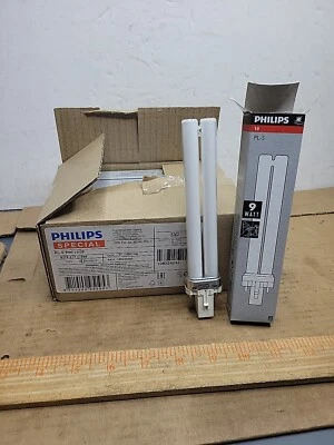 10 PHILIPS UV Nail Curing Lamp PL-S 9W/10/2P UVA 365NM 157651 Light Mosquito