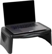 Lap Desk/Laptop Stand, Bed Tray, Folding Legs, Portable, Dorm, Plastic