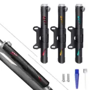 Air Pump Mini Bike Schrader Presta Valve Bicycle Tire Inflator Aluminum Alloy