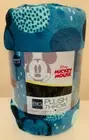 DISNEY MICKEY MOUSE PLUSH THROW BLANKET 5 FT X 6 FT THE BIG ONE NEW