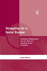 在飛比找博客來優惠-Struggling for a Social Europe