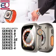 PC Full Case Cover Screen Protector Fr Apple Watch Series 9 8 7 6 5 4 SE 44/45MM