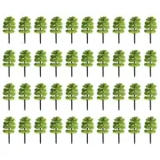 Model tree Scenery 1:100 Plastic Artificial Decoration Accessories Railroad