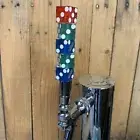 Casino Dice Beer Keg Kegerator TAP HANDLE Craps Las Vegas Hard Rock Wildhorse