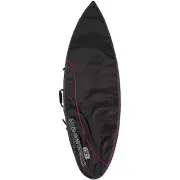 Ocean & Earth O&E Aircon Shortboard Cover 6'0" Black/Red - Surfboard Bag Cover