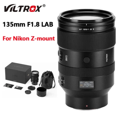 Viltrox 135mm F1.8 LAB AF Auto Focus Full Frame Large Aperture Lens for Nikon Z