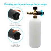 Snow Foam Gun Cannon Lance Car Washer Foamer Wash Spray Bottle Set For Karcher