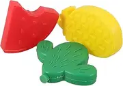 1set Cartoon Shape Cooler Ice Packs for Food Fresh Keeping Lightweight and Safe Ice Pack for Drinks Cakes and Fruit Preservation for Air Conditioning and Summer Use 3pcs