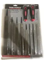 TASK FORCE 10 Piece File Set