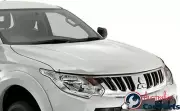 Headlamp & Clear Bonnet Protector Combo For Mitsubishi Triton MQ 2016- Genuine